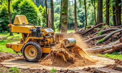 Creative Ways to Incorporate Stump Grinding Into Your Landscaping Plans