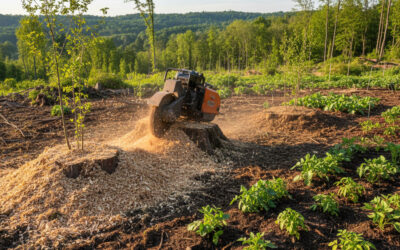 How Does Stump Grinding Benefit Soil and New Planting?