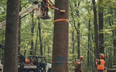 Which Methods Are Safest for Cutting Large Trees?